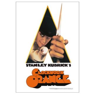 A Clockwork Orange Knife Tin Sign