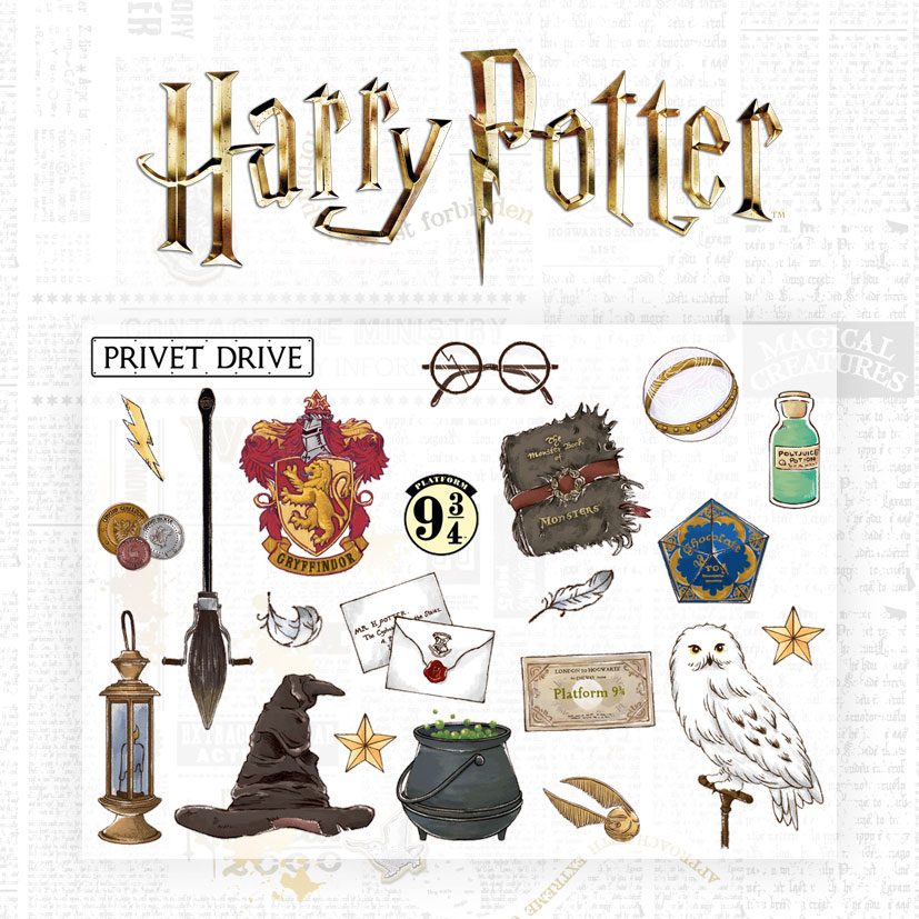 Harry Potter Wall Decal Set
