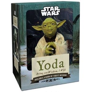 Yoda Bring You Wisdom I Will Bok + figur