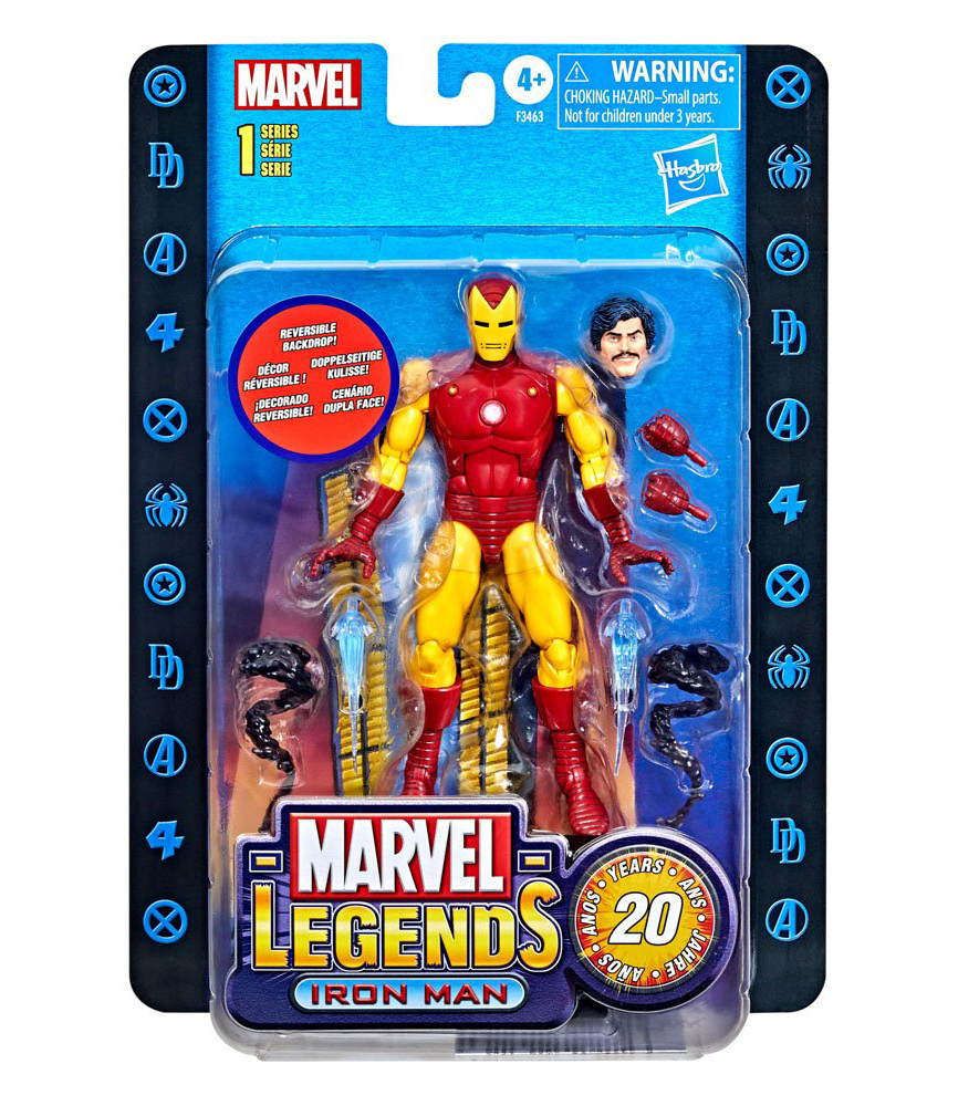 Iron Man 20th Anniversary Series 1 Marvel Legends Series Actionfigur