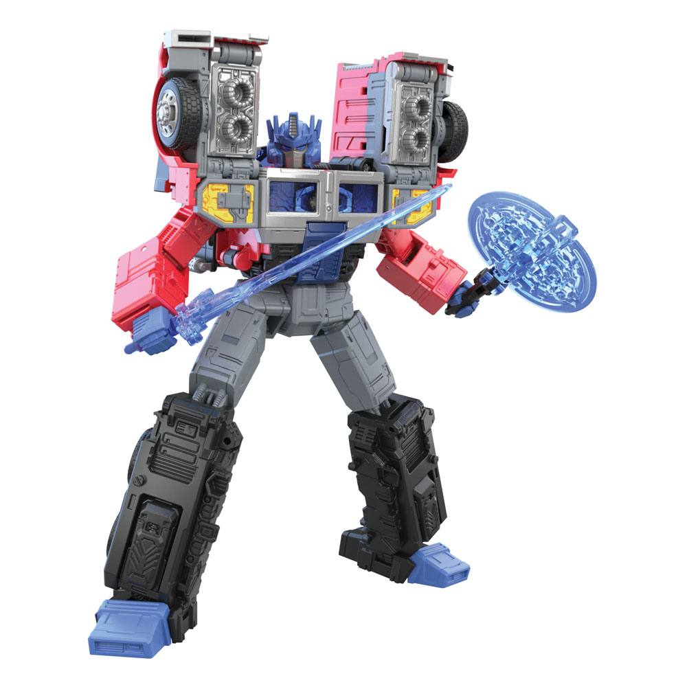Laser Optimus Prime Transformers: Generation 2 Generations Legacy Voyager Actionfigur