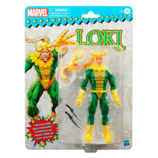 Loki Marvel Legends Series Retro Actionfigur
