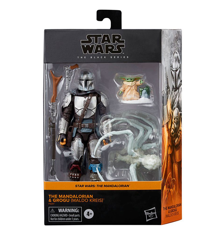 Mandalorian & Grogu (Maldo Kreis) Black Series Actionfigur