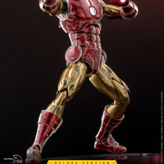 Iron Man Suit Armor Deluxe Ver. Comics Masterpiece Action Figure 1/6