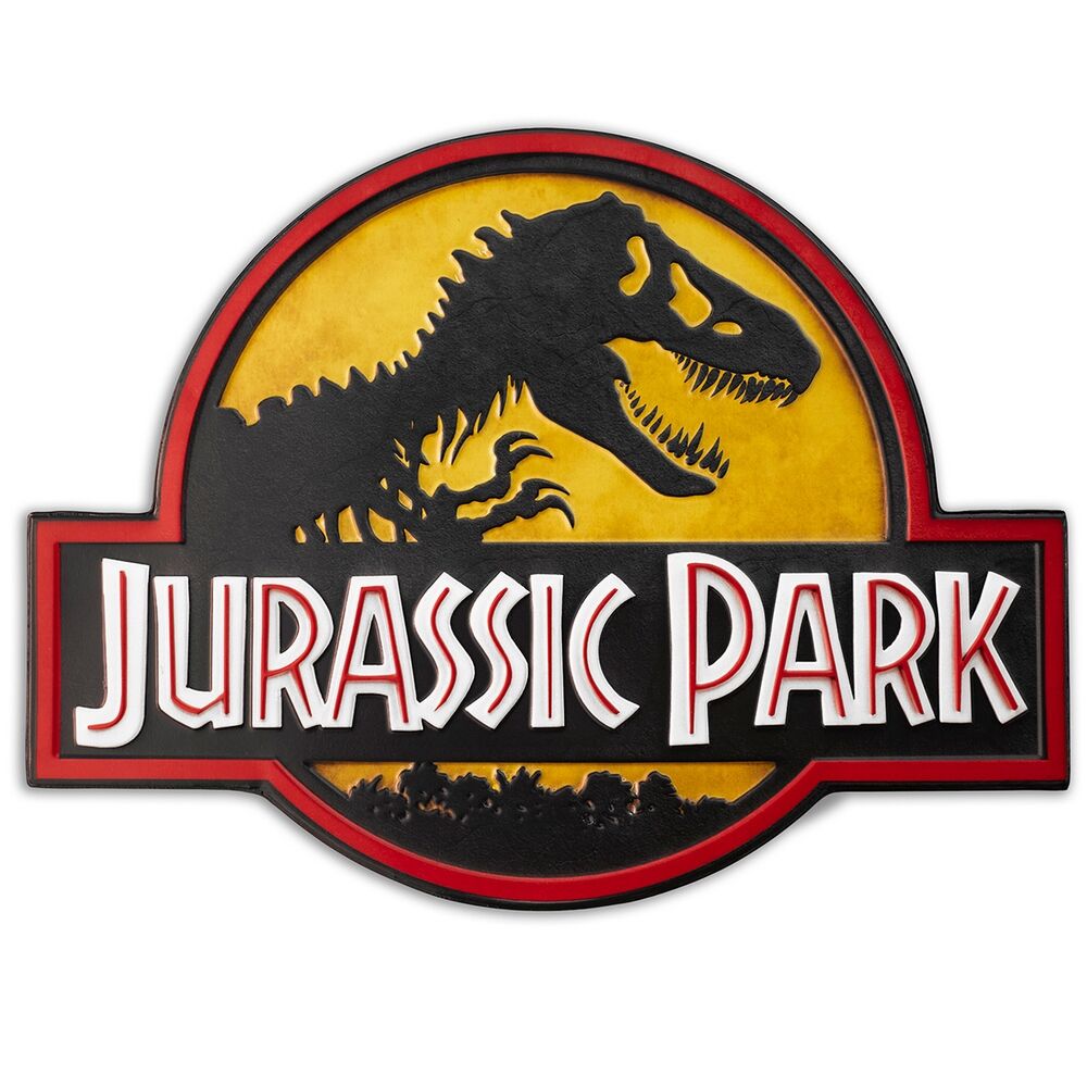 Jurassic Park Metal Sign Logo