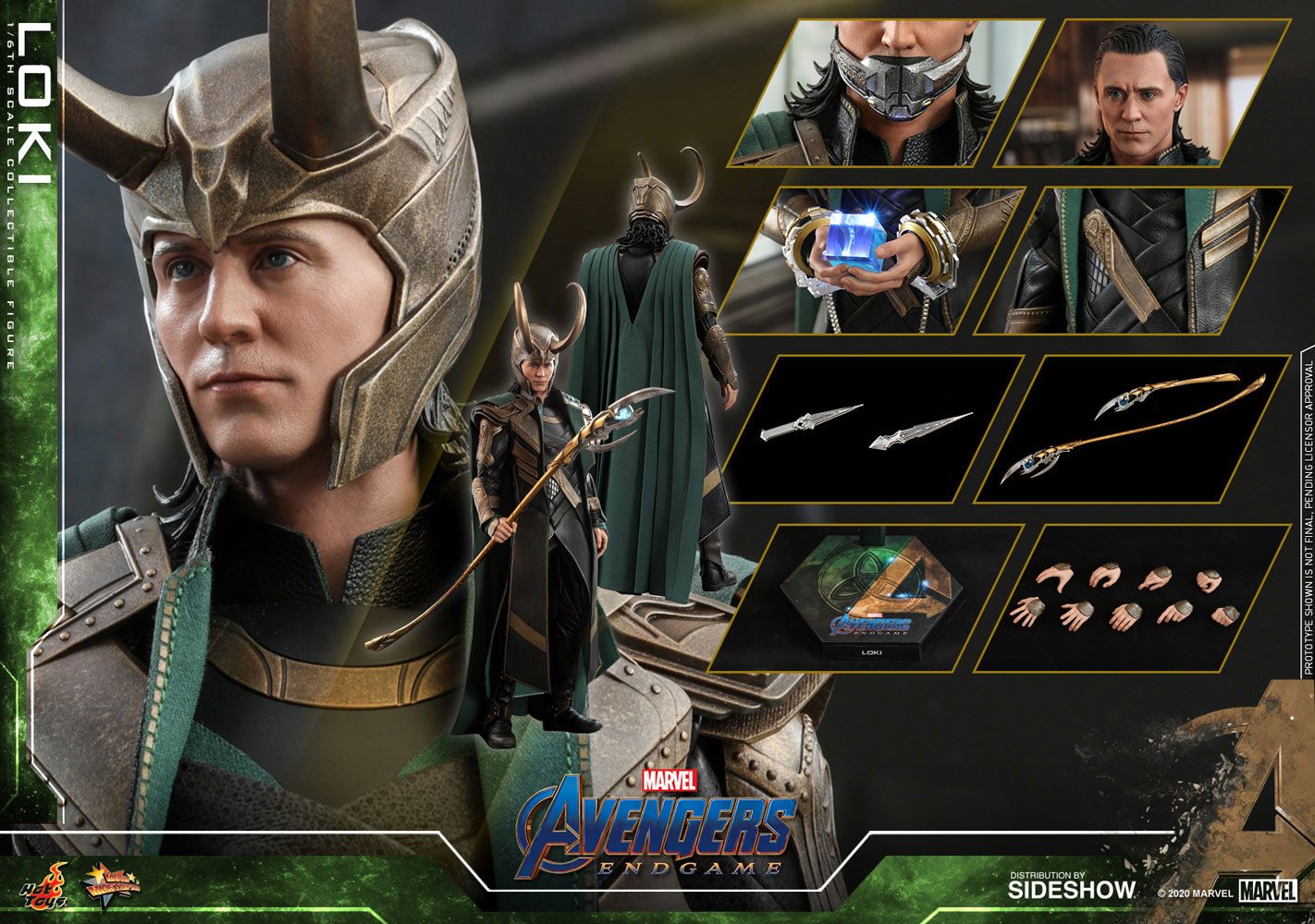 Loki Avengers: Endgame MMS PVC 1/6 Actionfigur - Bild 3