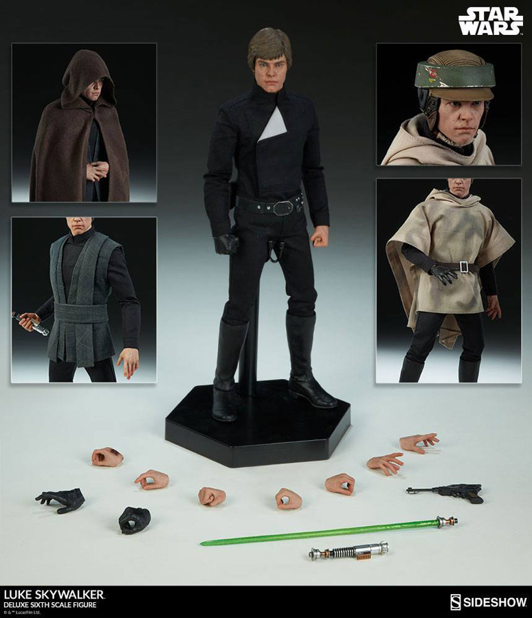 Luke Skywalker - Star Wars Episod VI Deluxe Actionfigur 1/6 - Bild 5