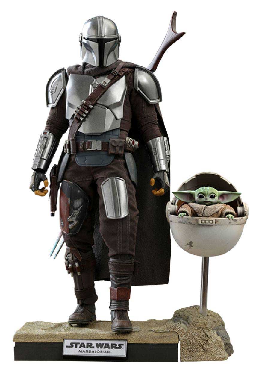 The Mandalorian & The Child Hot Toys 1/6 Actionfigur Deluxe 2-Pack
