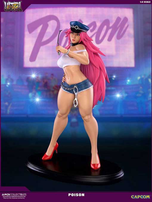 Poison Street Fighter IV Staty 1/4 - Bild 3