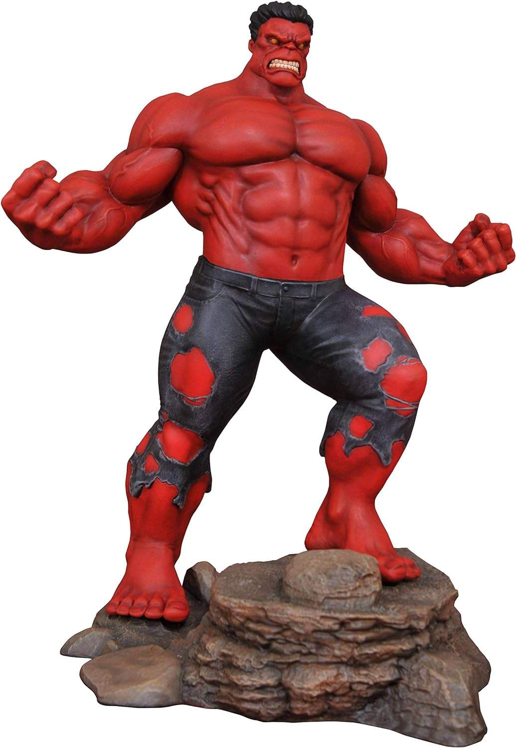 Red Hulk Marvel Gallery PVC Diorama