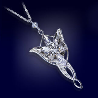 Sagan om Ringen - Arwen's Evenstar Smycke Silverpläterat
