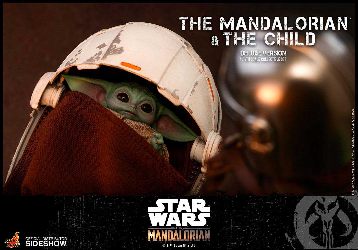 The Mandalorian & The Child Hot Toys 1/6 Actionfigur Deluxe 2-Pack - Bild 6