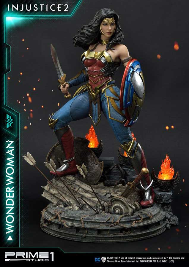 Injustice 2 Statue 1/4 Wonder Woman