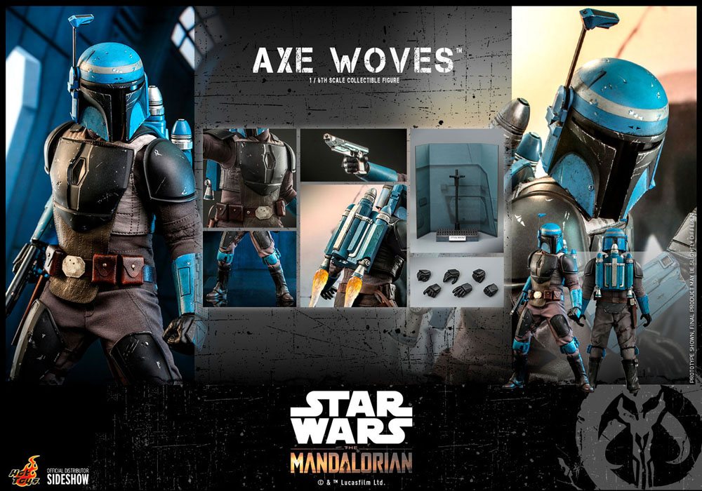 Axe Woves The Mandalorian Hot Toys 1/6 Actionfigur - Bild 5