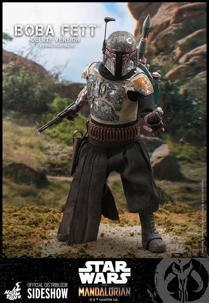 Boba Fett Deluxe The Mandalorian Actionfigur 2-pack - Bild 3