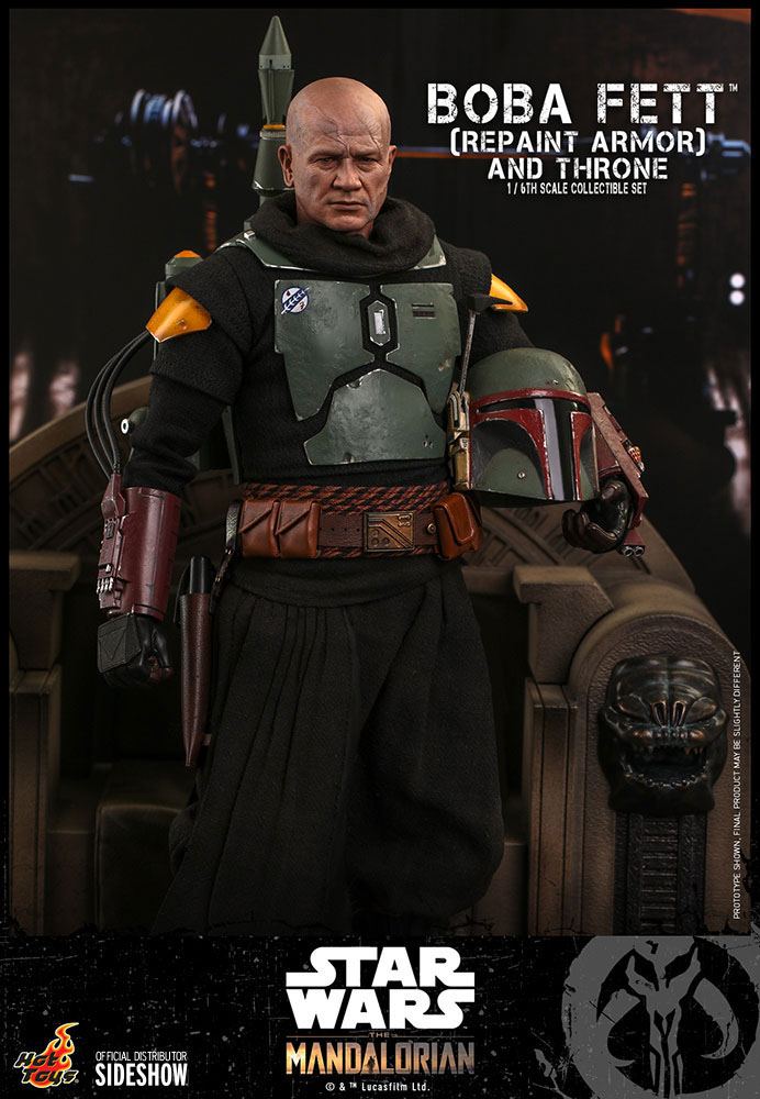 Boba Fett (Repaint Armor) & Throne The Mandalorian Actionfigur 1/6 - Bild 5