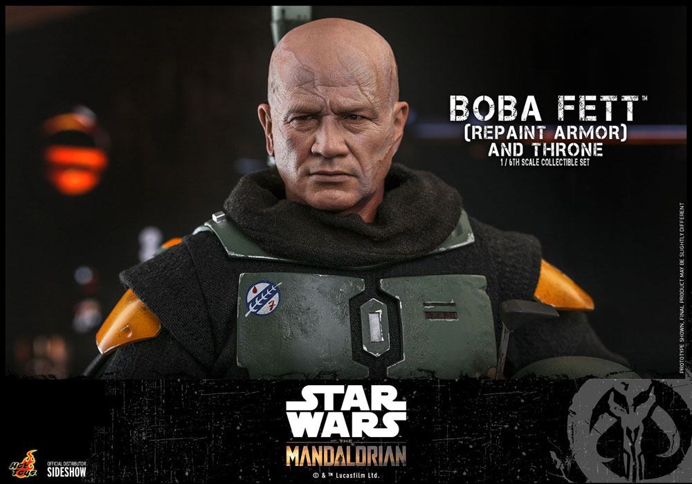 Boba Fett (Repaint Armor) & Throne The Mandalorian Actionfigur 1/6 - Bild 4