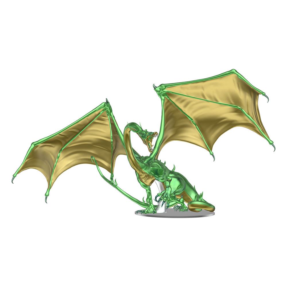 Adult Emerald Dragon Dungeons & Dragons Premium Staty