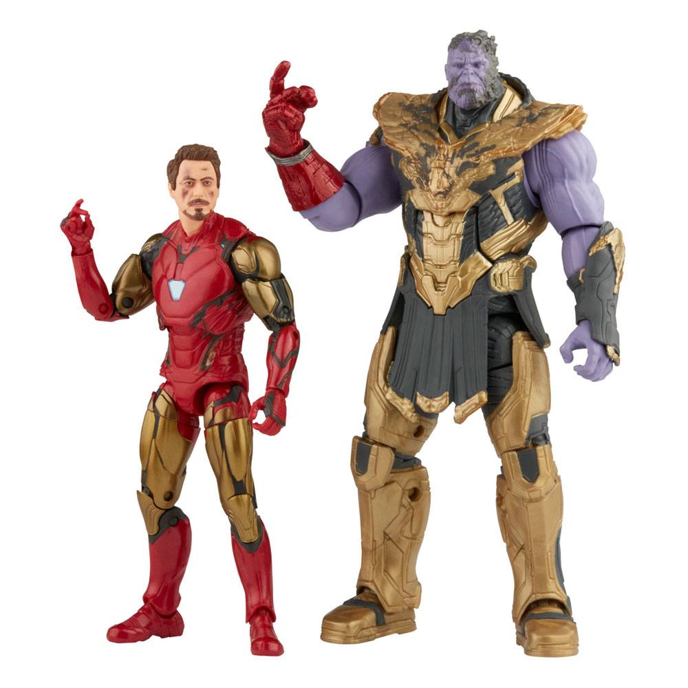 Iron Man & Thanos (Endgame) Marvel Legends 2-Pack Actionfigurer