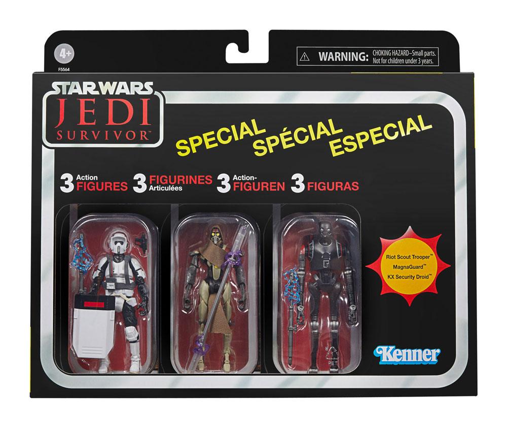 Special Star Wars Jedi: Survivor Vintage Collection Gaming Greats Actionfigur 3-Pack - Bild 2