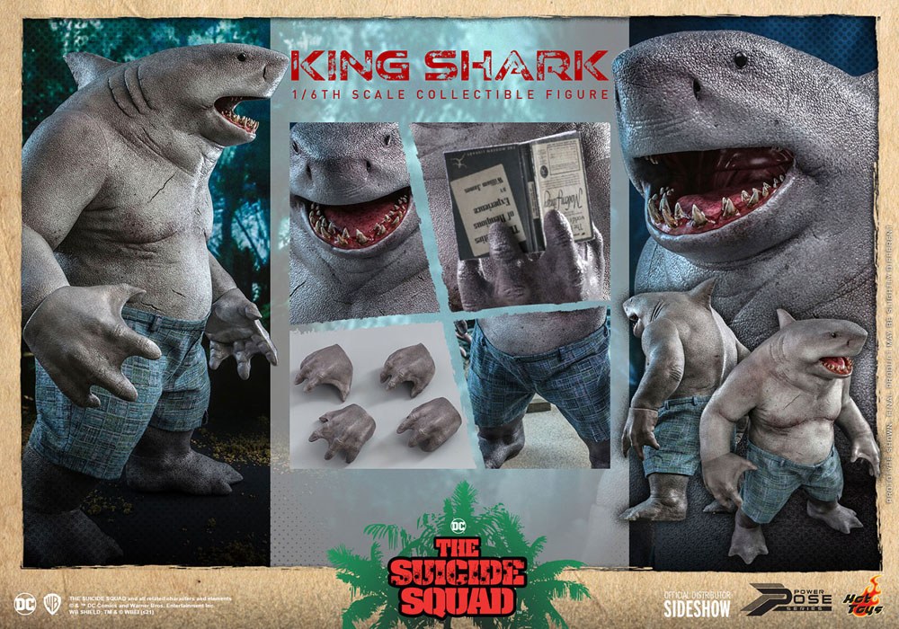 King Shark Suicide Squad Movie Masterpiece Actionfigur 1/6 - Bild 6