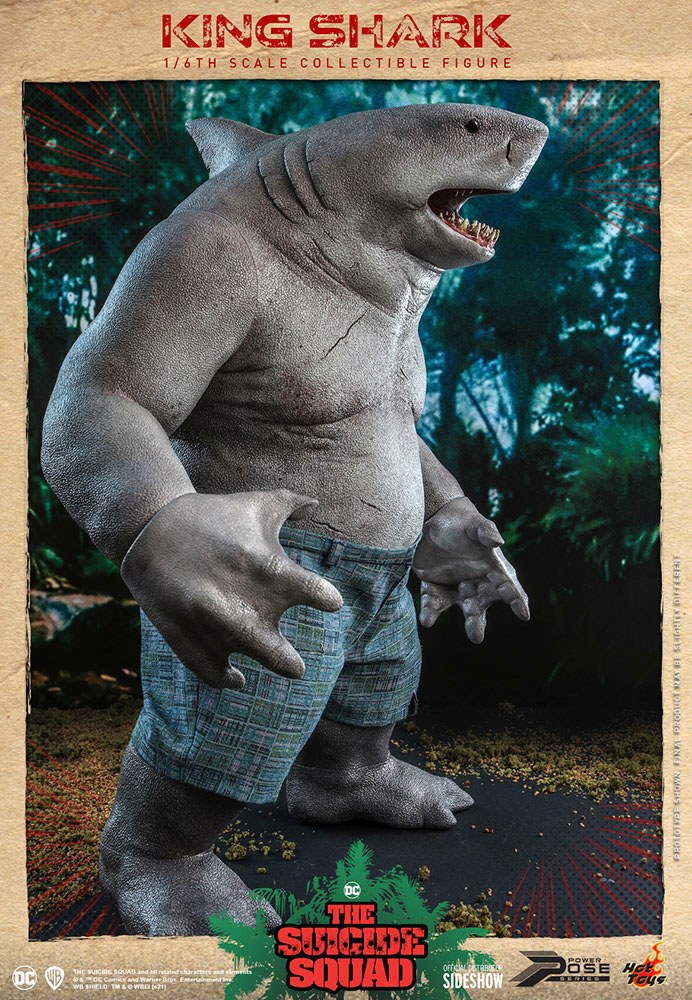 King Shark Suicide Squad Movie Masterpiece Actionfigur 1/6 - Bild 4