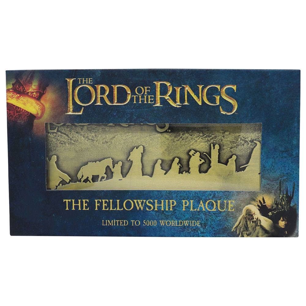 The Fellowship Lord of the Rings Limited Edition Plaque