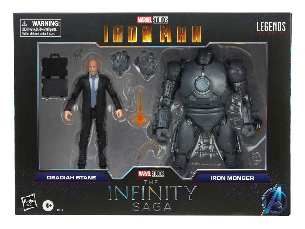 Obadiah Stane & Iron Monger (Iron Man) Marvel Legends 2-Pack Actionfigurer - Bild 3