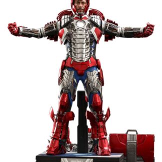 Tony Stark (Mark V Suit Up Version) Deluxe Iron Man 2 Movie Masterpiece 1/6 Actionfigur