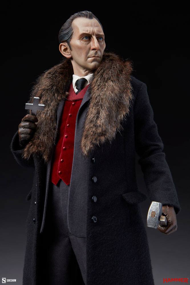 Van Helsing (Peter Cushing) Dracula Premium Format Staty - Bild 3